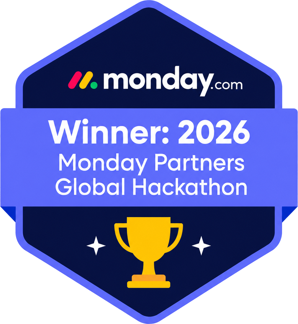 monday.com Partners Global Hackathon Winner 2026